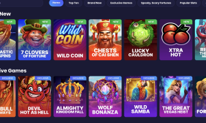 A picture of some of the slots available at Spree Sweepstakes Casino for a page that reviews the site and explains the welcome promo.